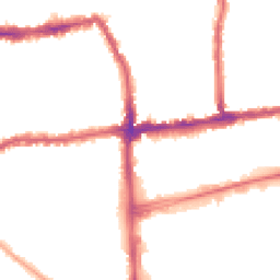 Night-time road noise heatmap for SW19 3DB