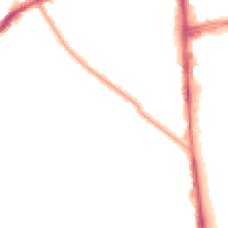 Night-time road noise heatmap for SW19 3JA