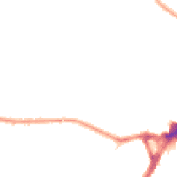 Night-time road noise heatmap for SW19 3LX