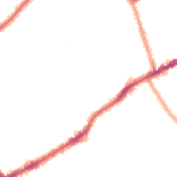 Night-time road noise heatmap for SW19 3RD
