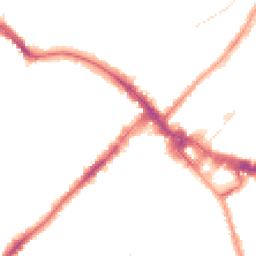 Night-time road noise heatmap for SW19 4BG