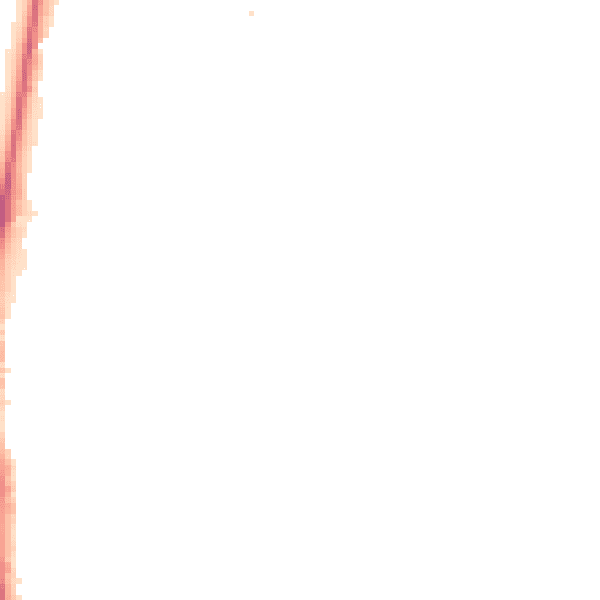 Night-time road noise heatmap for SW19 5PU