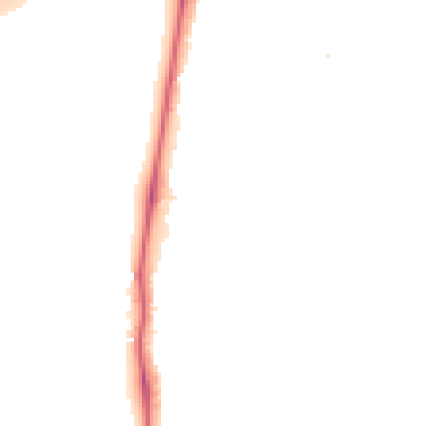 Night-time road noise heatmap for SW19 5QP
