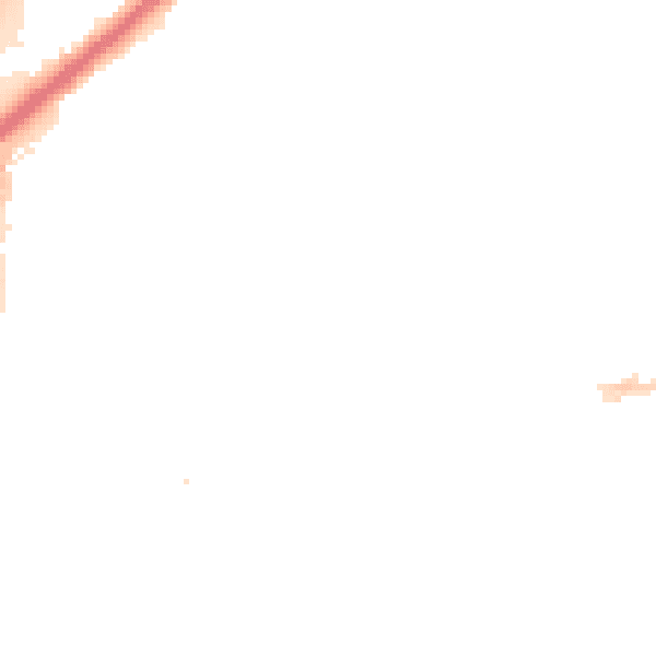 Night-time road noise heatmap for SW19 6SP