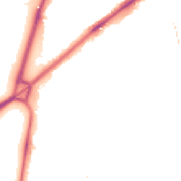 Night-time road noise heatmap for SW19 6TE