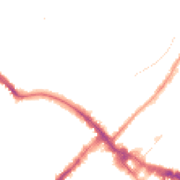 Night-time road noise heatmap for SW19 7DF