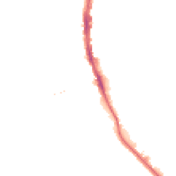 Night-time road noise heatmap for SW19 8AQ