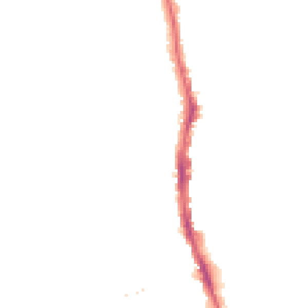 Night-time road noise heatmap for SW19 8BH
