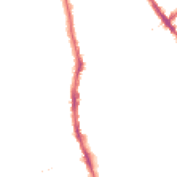 Night-time road noise heatmap for SW19 8EN