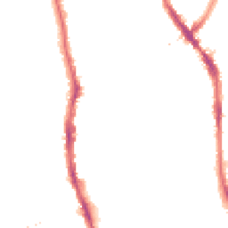 Night-time road noise heatmap for SW19 8EP