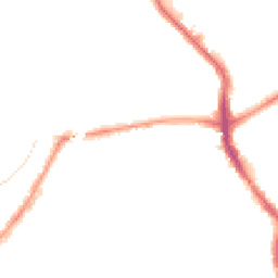 Night-time road noise heatmap for SW19 8JD