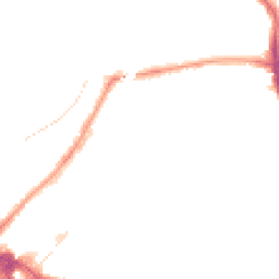 Night-time road noise heatmap for SW19 8JS