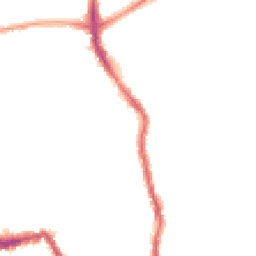 Night-time road noise heatmap for SW19 8LQ