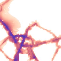Night-time road noise heatmap for SW1E 5DX