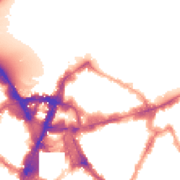 Night-time road noise heatmap for SW1E 5HW