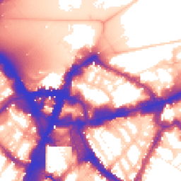 Daytime road noise heatmap for SW1E 5JD