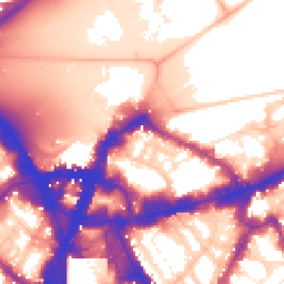 Daytime road noise heatmap for SW1E 6DU