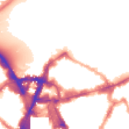 Night-time road noise heatmap for SW1E 6DU