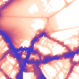 Daytime road noise heatmap for SW1E 6JP