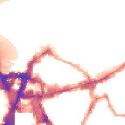 Night-time road noise heatmap for SW1E 6NF