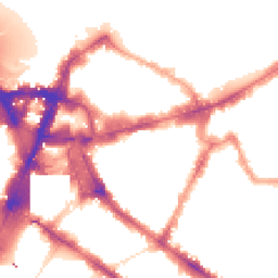 Night-time road noise heatmap for SW1P 1QD