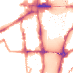 Night-time road noise heatmap for SW1P 3LL