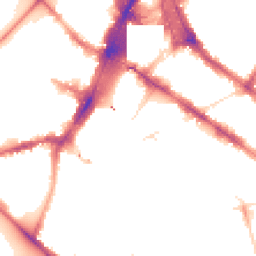 Night-time road noise heatmap for SW1V 1NZ