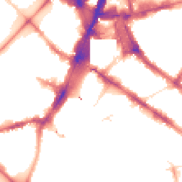 Night-time road noise heatmap for SW1V 1RP