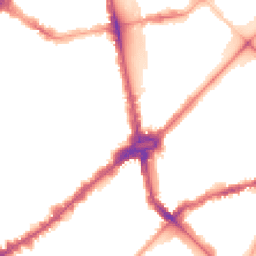 Night-time road noise heatmap for SW1X 0BP