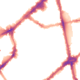 Night-time road noise heatmap for SW1X 0DH