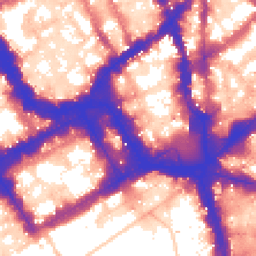 Daytime road noise heatmap for SW1Y 4DG