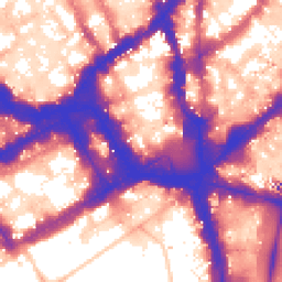 Daytime road noise heatmap for SW1Y 4HH