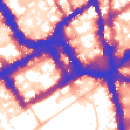 Daytime road noise heatmap for SW1Y 4QU