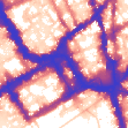 Daytime road noise heatmap for SW1Y 4UF