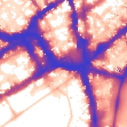 Daytime road noise heatmap for SW1Y 5DL