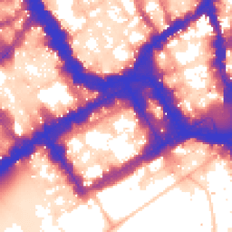 Daytime road noise heatmap for SW1Y 6EE