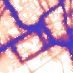 Daytime road noise heatmap for SW1Y 6HD