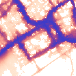 Daytime road noise heatmap for SW1Y 6LA