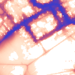 Daytime road noise heatmap for SW1Y 6PP