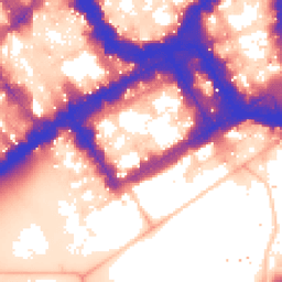 Daytime road noise heatmap for SW1Y 6QG