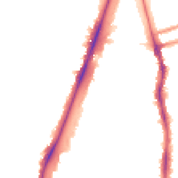 Night-time road noise heatmap for SW2 1AD