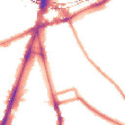 Night-time road noise heatmap for SW2 1AJ