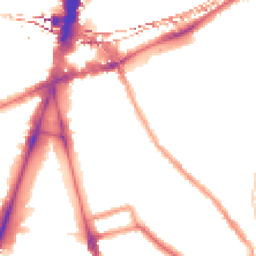 Night-time road noise heatmap for SW2 1AR