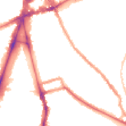 Night-time road noise heatmap for SW2 1BB