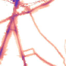 Night-time road noise heatmap for SW2 1BN