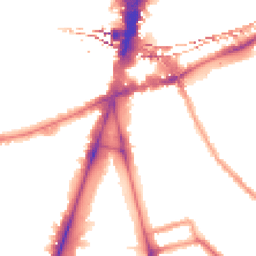 Night-time road noise heatmap for SW2 1BX