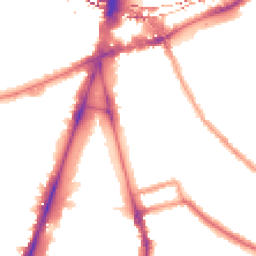 Night-time road noise heatmap for SW2 1BZ