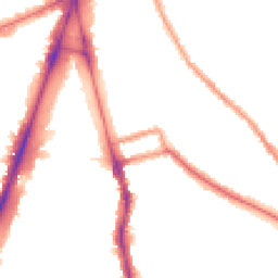 Night-time road noise heatmap for SW2 1DQ