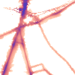 Night-time road noise heatmap for SW2 1DR