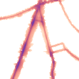 Night-time road noise heatmap for SW2 1LP